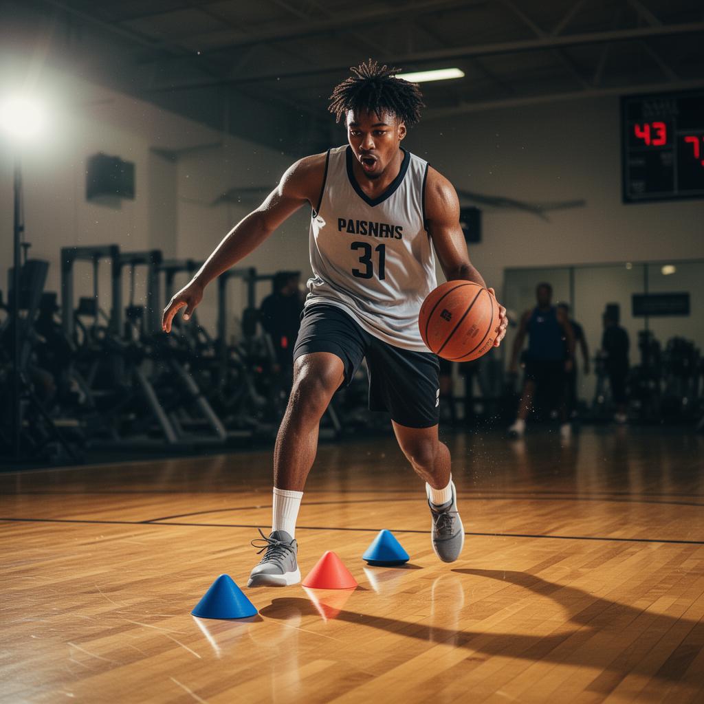 Basketball training drills